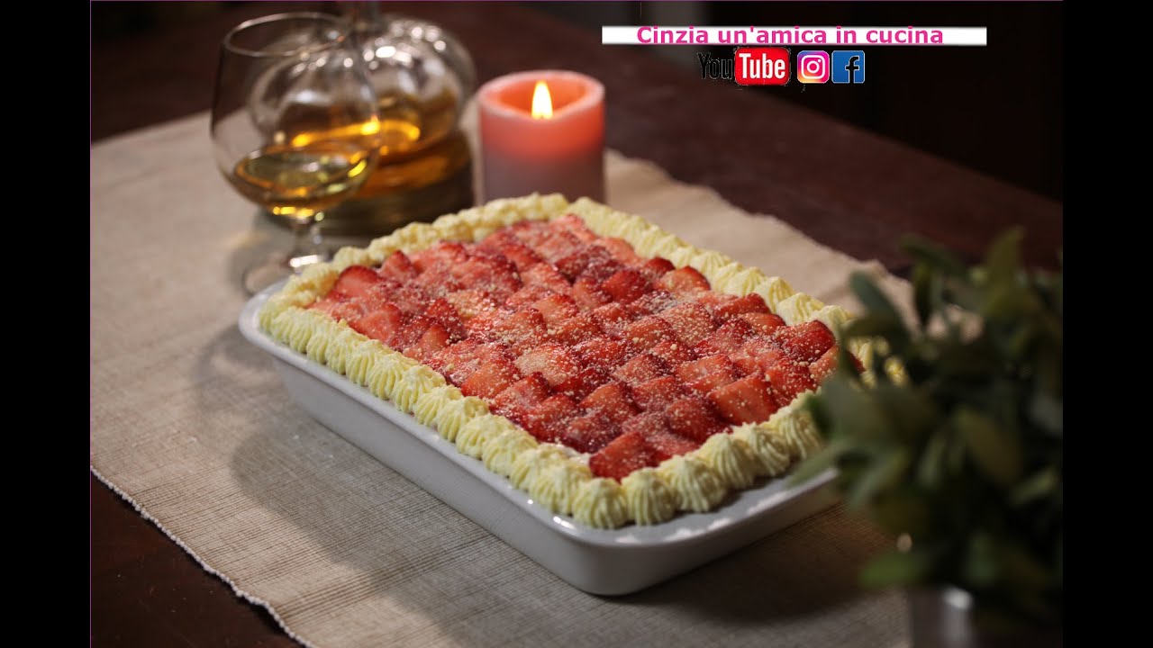 TIRAMISU a Fragole e cioccolato bianco #ricettesemplici #tiramisu  #dolcifattincasa #fattodacinzia