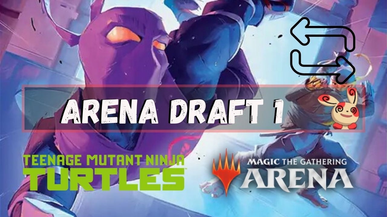 Rare Rare Swapping | Teenage Mutant Ninja Turtles (TMT) Draft #1 | MTG Arena