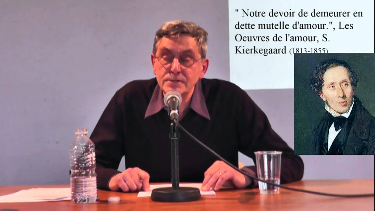 Peut-on concevoir l'amour comme dette ? (S. KIERKEGAARD), Philippe CORMIER
