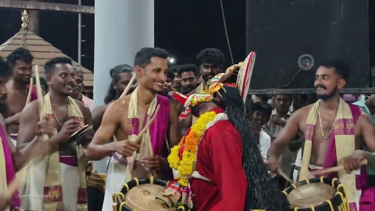 പുത്തനമ്പലംകീഴടക്കി തമ്പുരാൻ ഗരുഡകലാസമിതിയും  ചുള്ളൻസും garudan payatt#garudanthookkam#chendamelam#