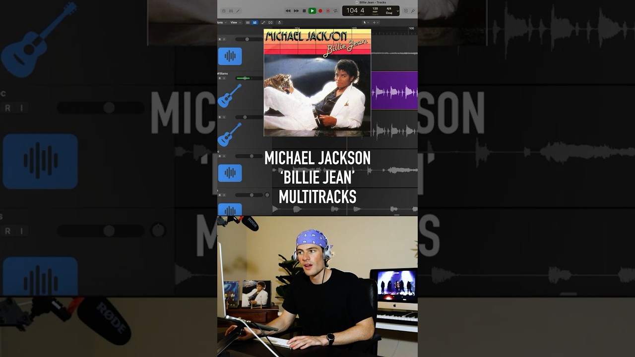 Billie Jean Guitar tracks! Thank you David Williams 💜🔥🎸