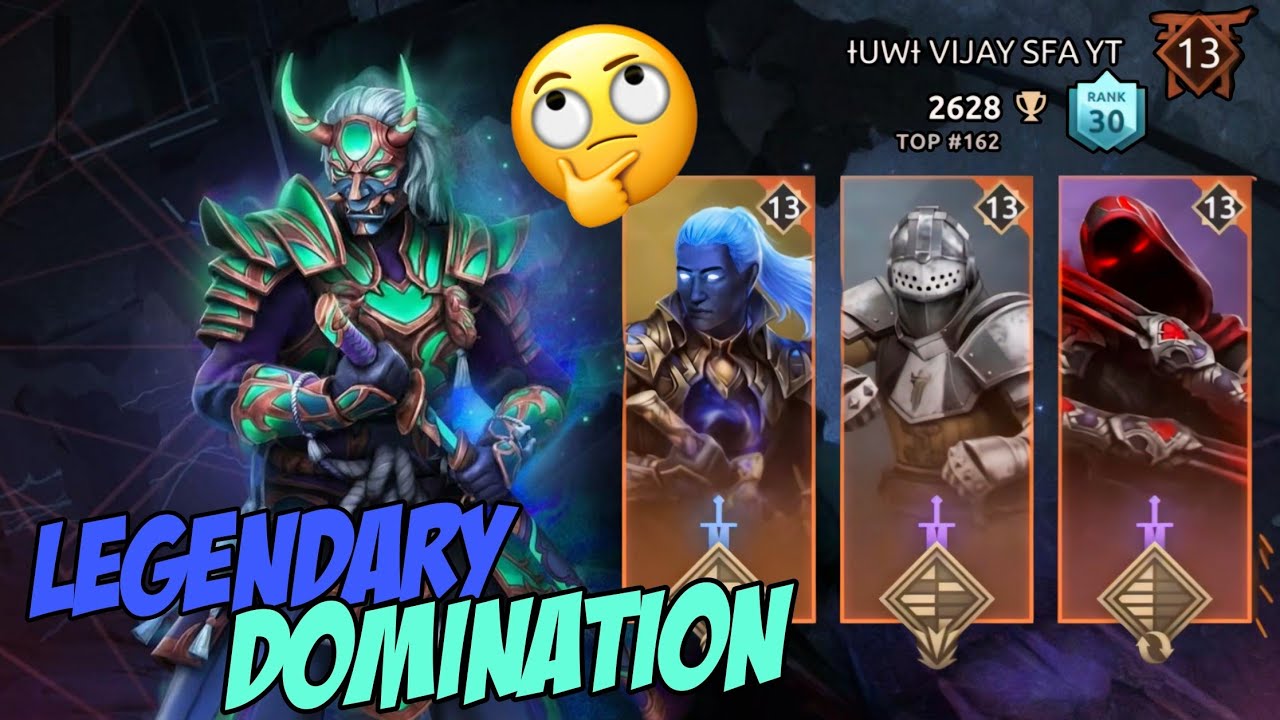 Legendary ITU : The BEST Legendary Set ? 🤔 ITU OCV Compilation 🔥 | Shadow Fight 4 Arena | SOT SFA