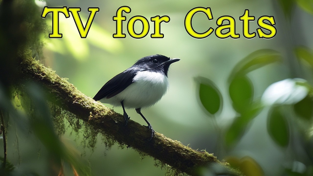 Bird Watching CAT TV 🐦 Natural Stimulation for Curious Indoor Cats