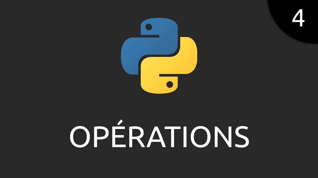 Python #4 - opérations