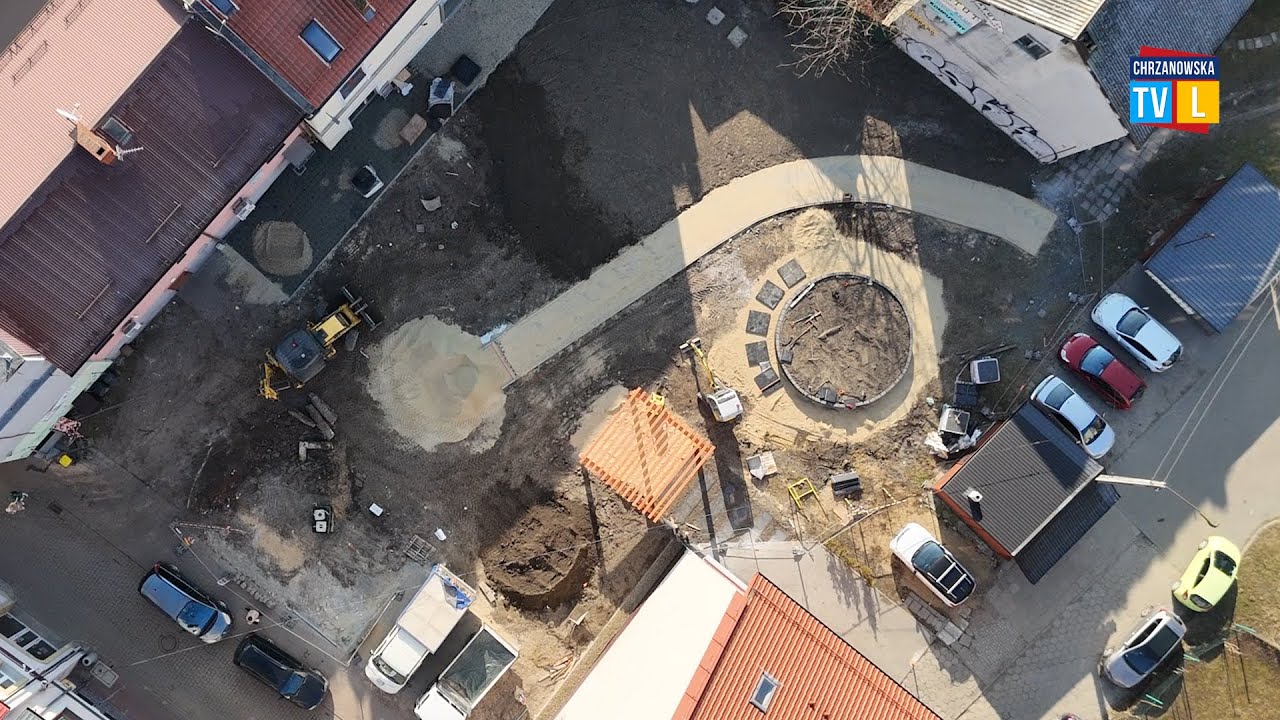 Nowa zielona przestrzeń powstaje w sercu Chrzanowa