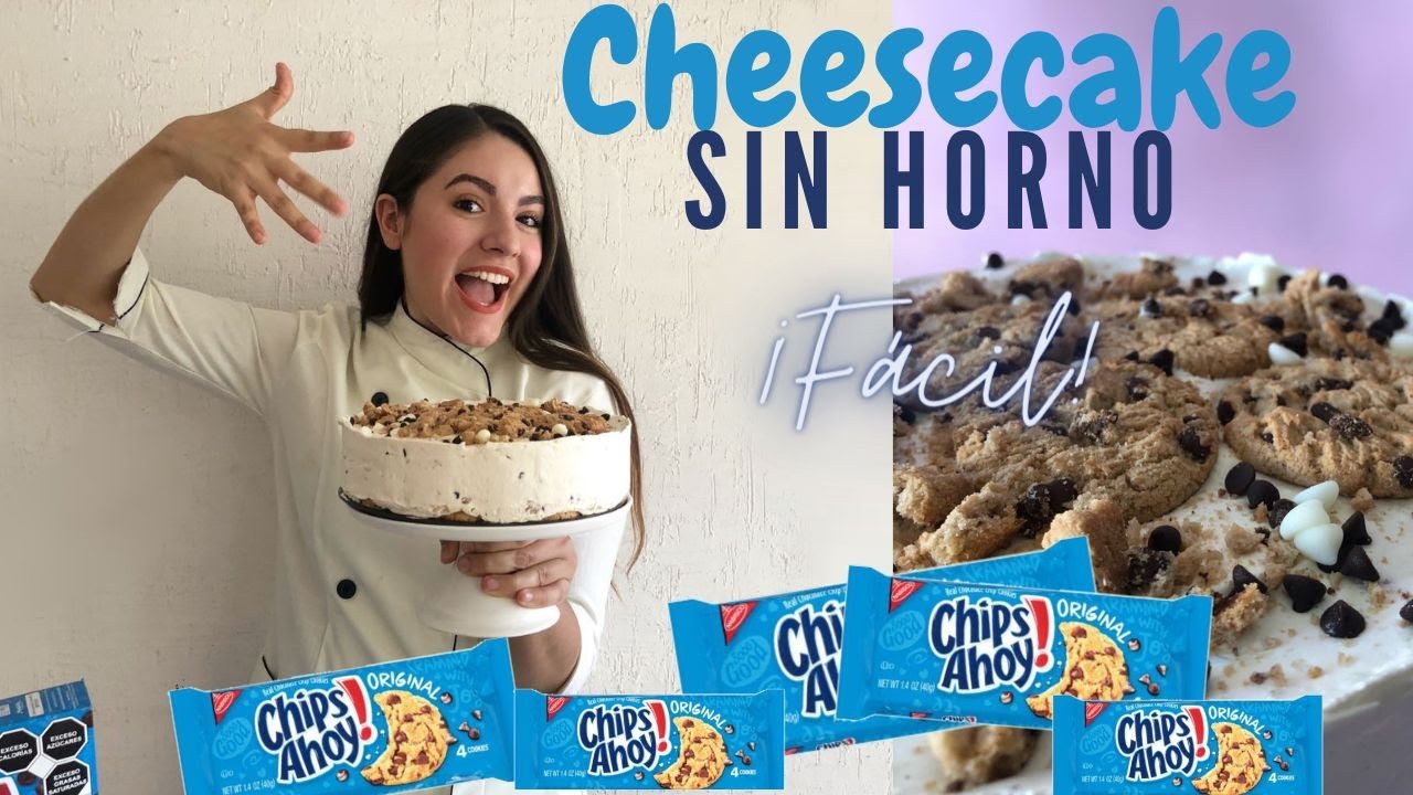 CHEESECAKE SIN HORNO|CHIPS AHOY