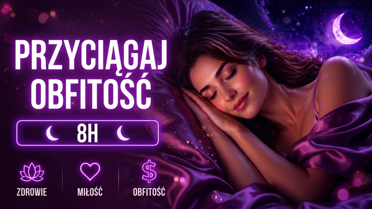PRZEPROGRAMUJ UMYSŁ W 1 NOC 🧠 8h Afirmacji: Przyciągnij Pieniądze i Sukces ✨