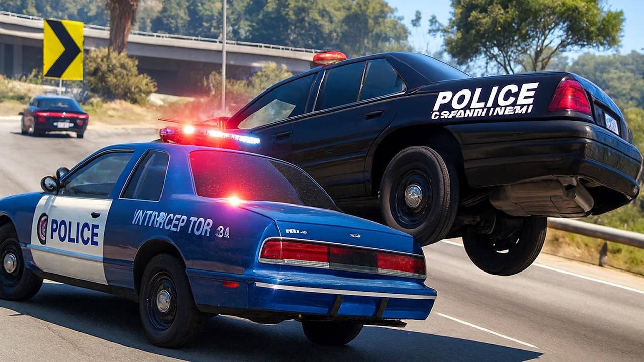 Epic Police Chase Gone Wild – BeamNG.drive Cinematic Crash!