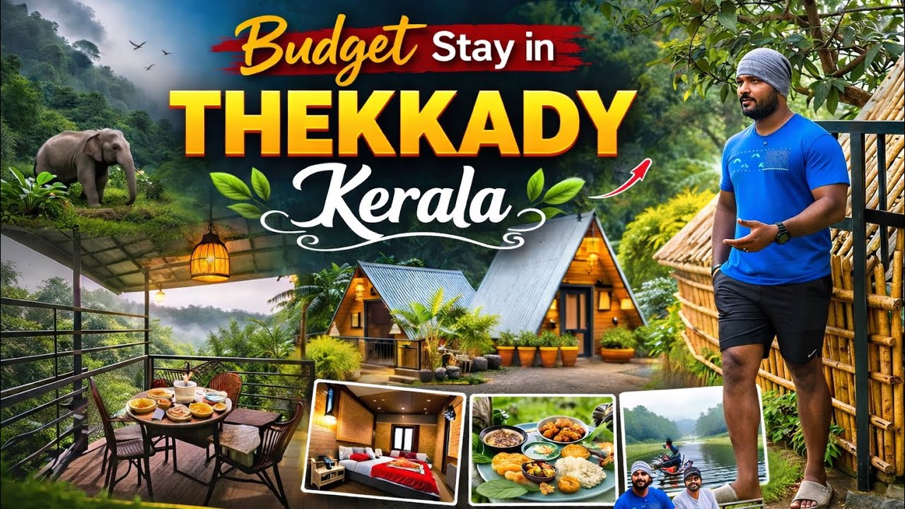 Best stay in Thekkady | Kerala 😍😍😍 #budgetstay #resort 