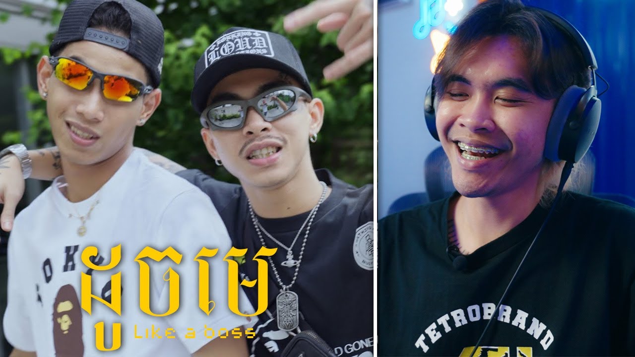 I DIDN'T EVEN KNOW HE RAPPED!!! | MESA - ដូចមេ (DOCH MAY - LIKE A BOSS) FT. VANNDA REACTION