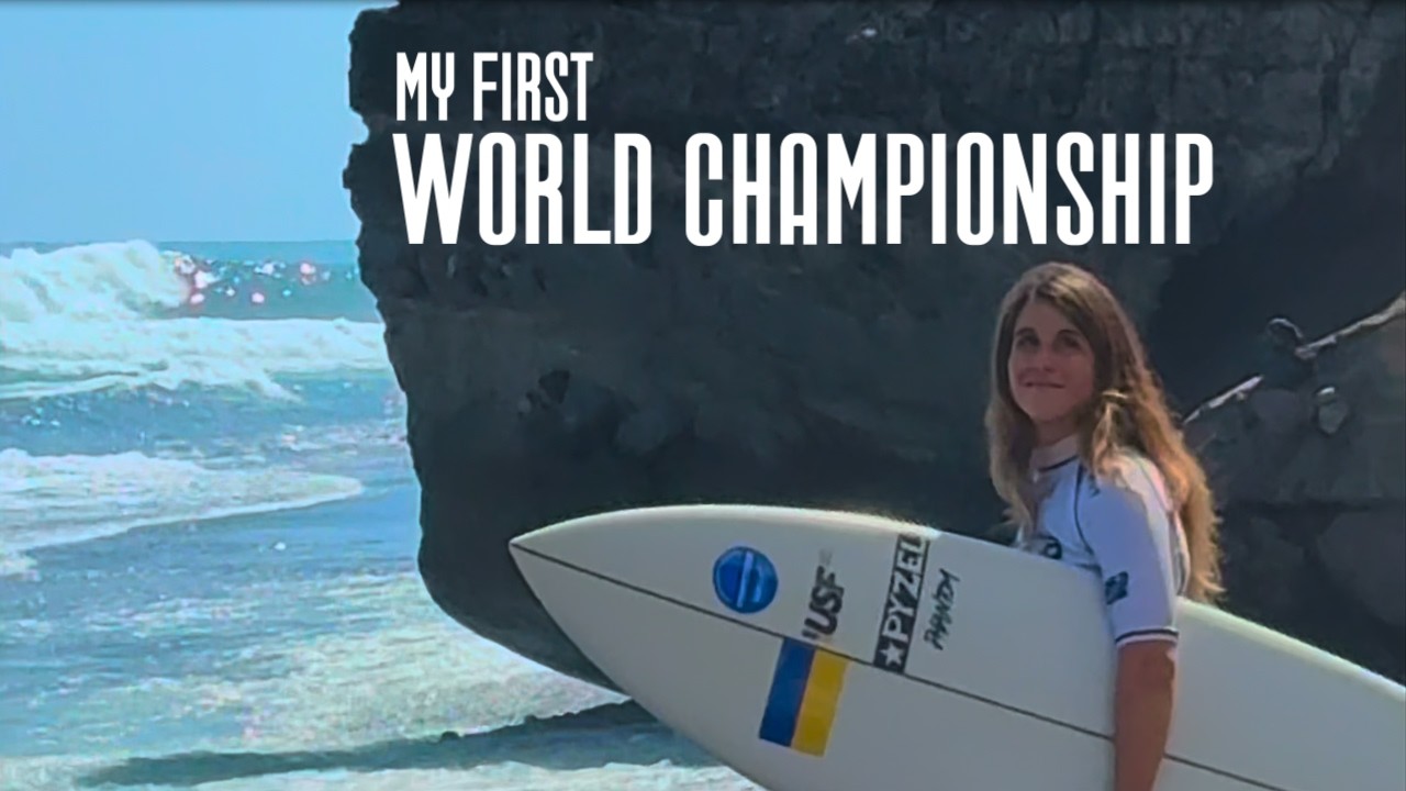 pov: 3 years of surfing → first world championship