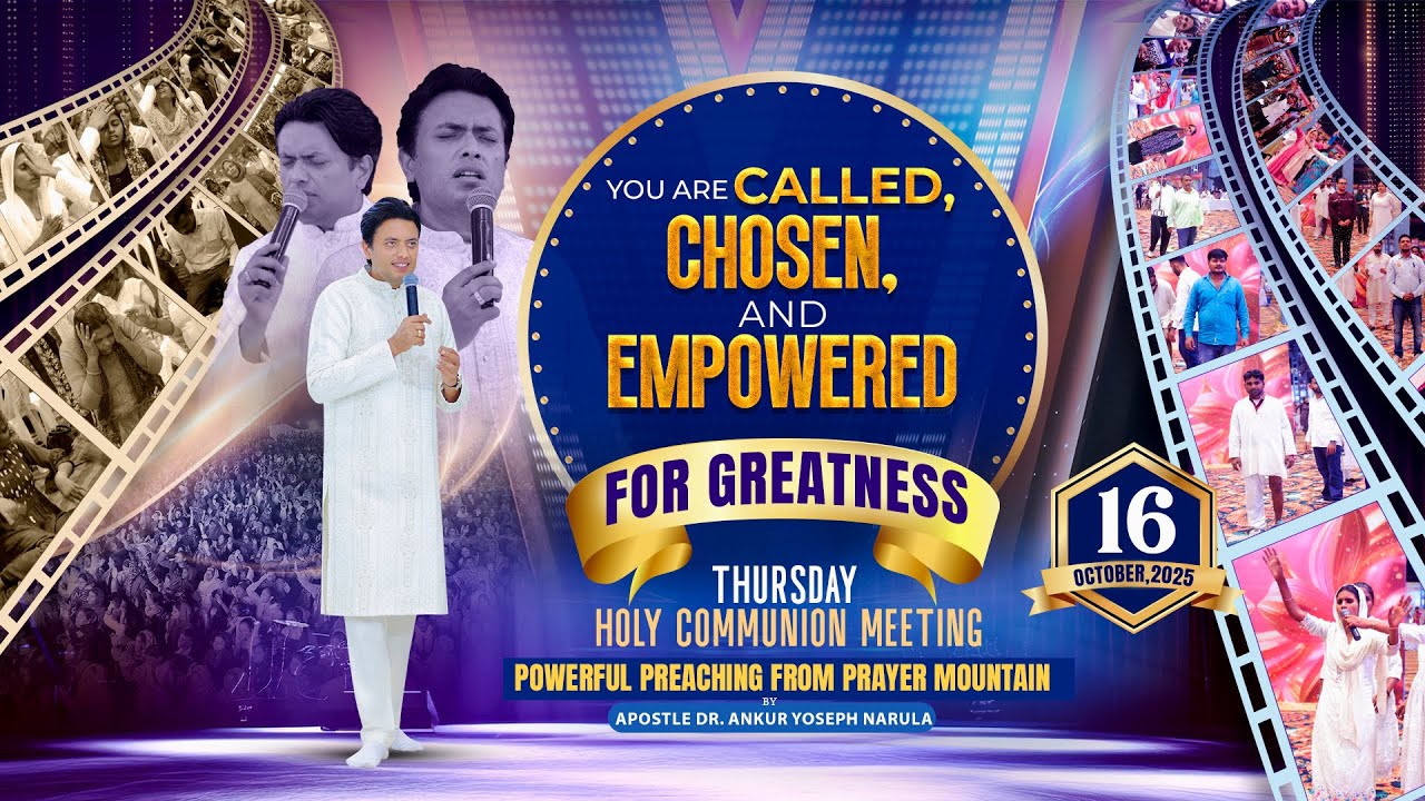 HOLY COMMUNION THURSDAY MEETING (16-10-2025)| #live #ankurnarulaministries ​