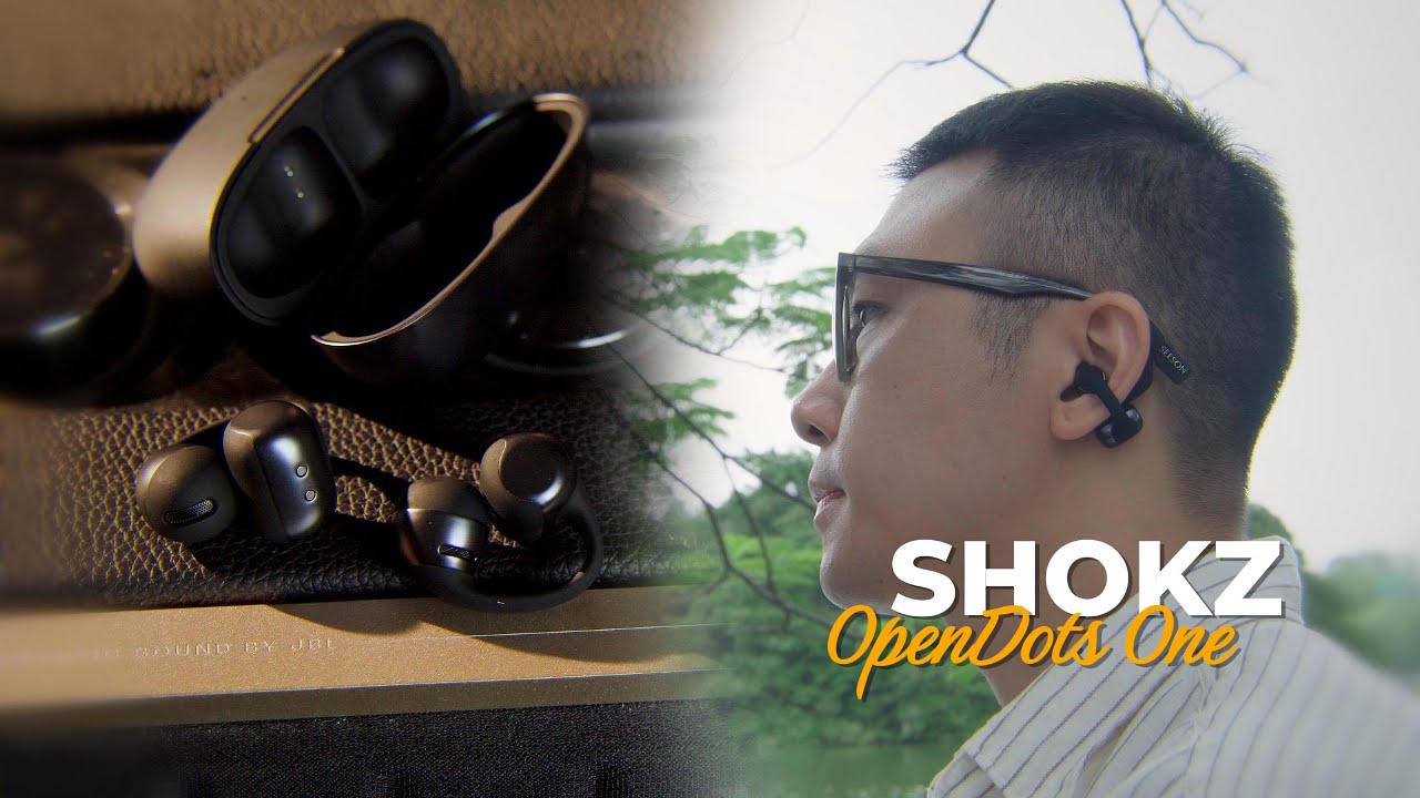 Shokz OpenDots ONE – Nhẹ Nhàng Khi Đeo, Mạnh Mẽ Khi Nghe