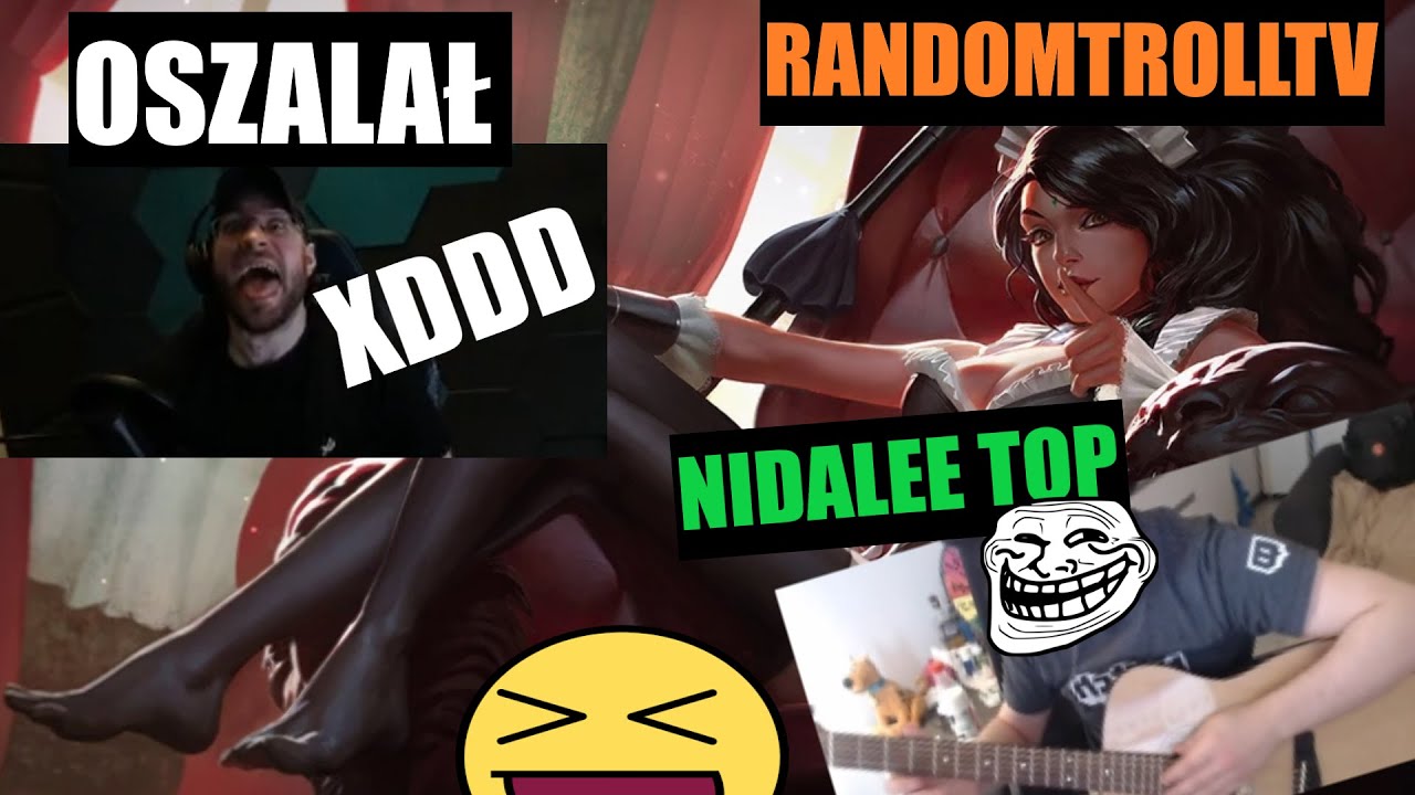 RANDOMBRUCE CELOWO TROLLUJE, REMEK NIE WYTRZYMUJE XD
