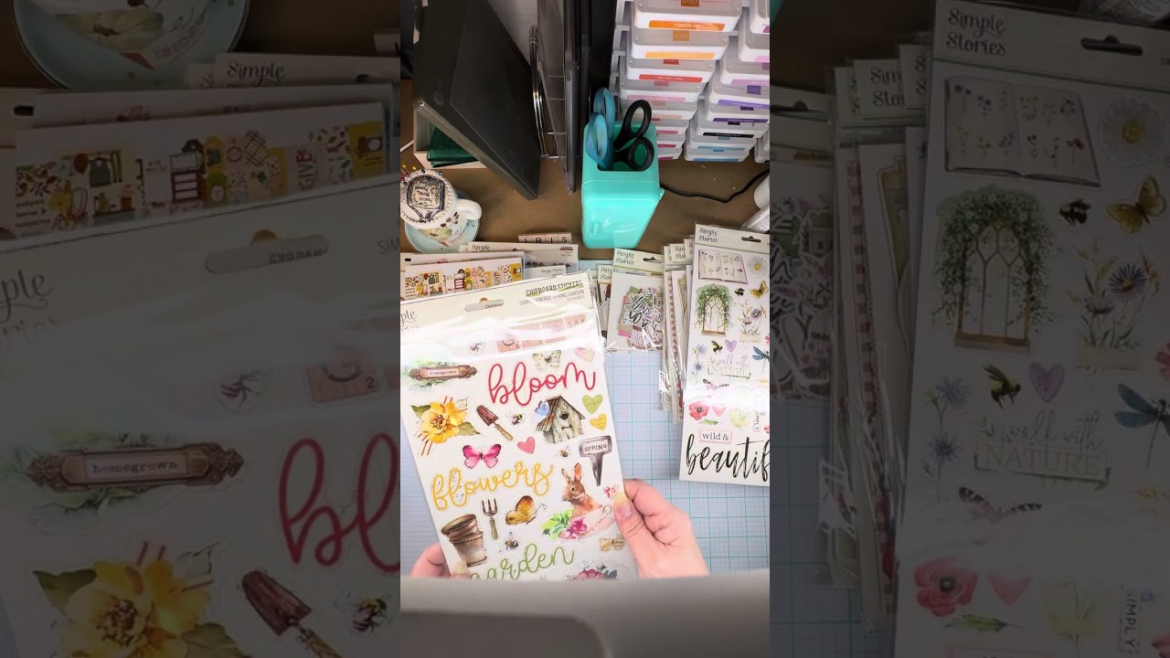 Mystery box from Simple Stories found at A cherry on top website 