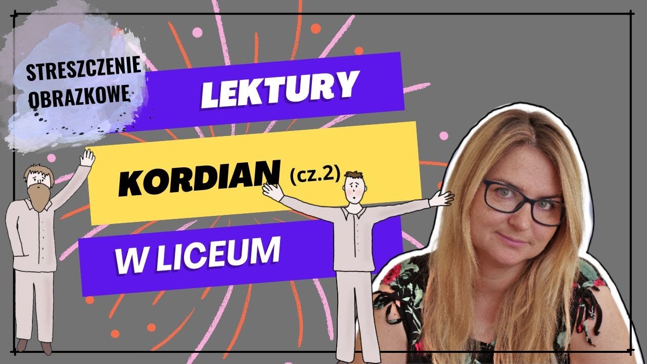 Kordian - szczegółowe streszczenie obrazkowe, cz. 2