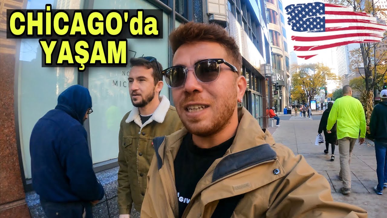 TEHLİKELİ Mİ ? Chicago’da YAŞAM | BURASI NEW YORK’tan DAHA TEMİZ !! AMERİKA 🇺🇸