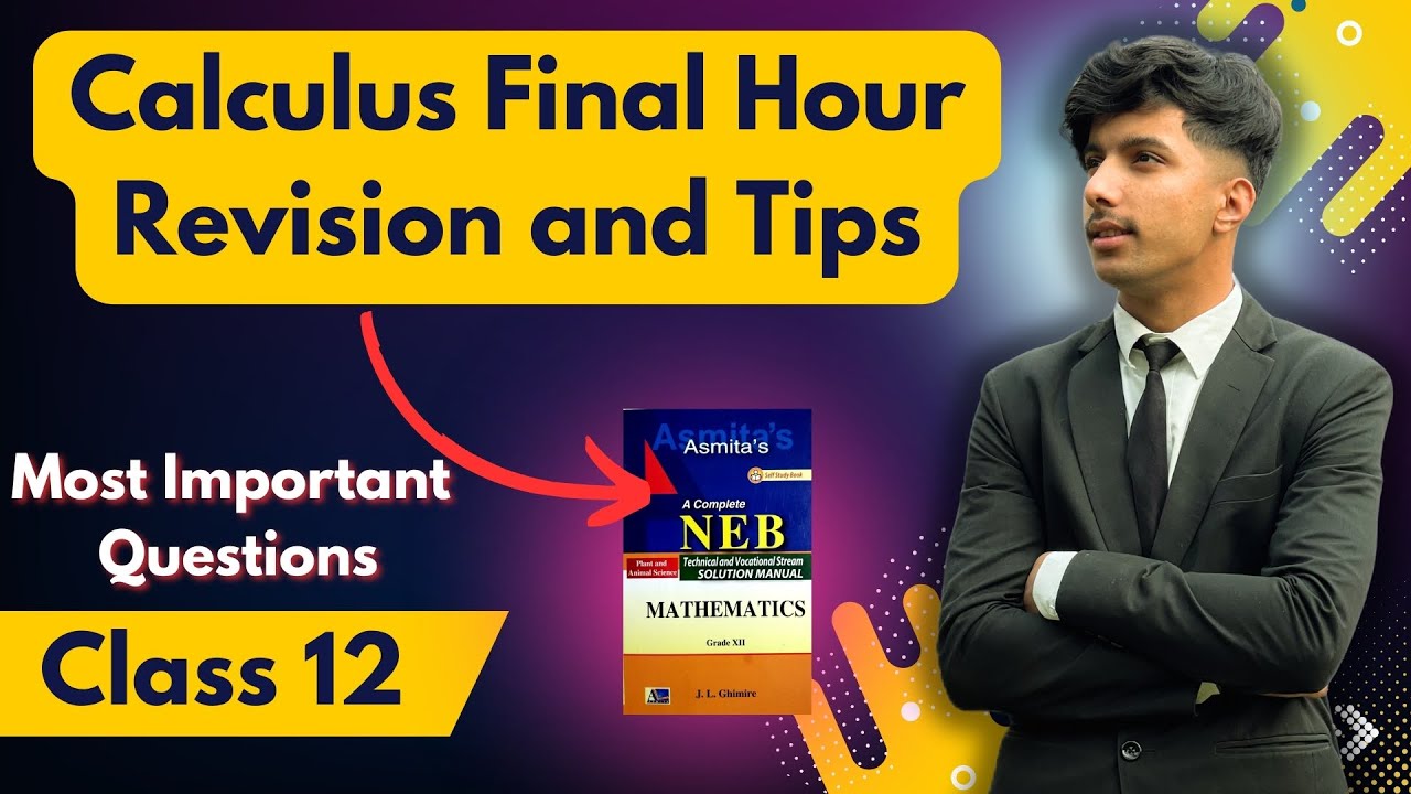 Class 12 Maths Calculus Full Revision Oneshot 💯