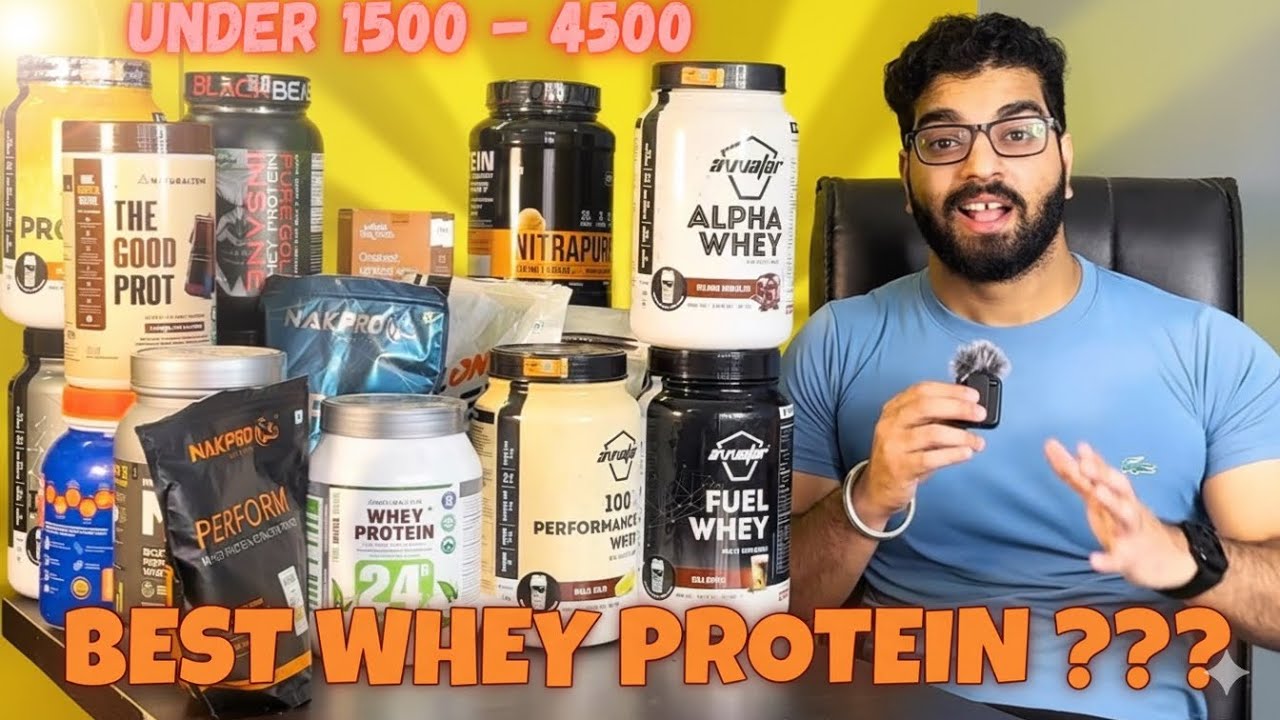 Best whey protein under 1500-4500 !!! Ultimate comparison video 