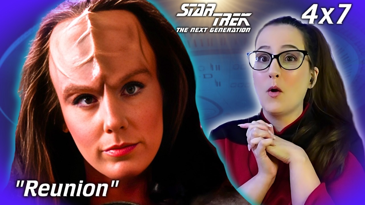 🖖Star Trek: The Next Generation 4x7 Reunion REACTION