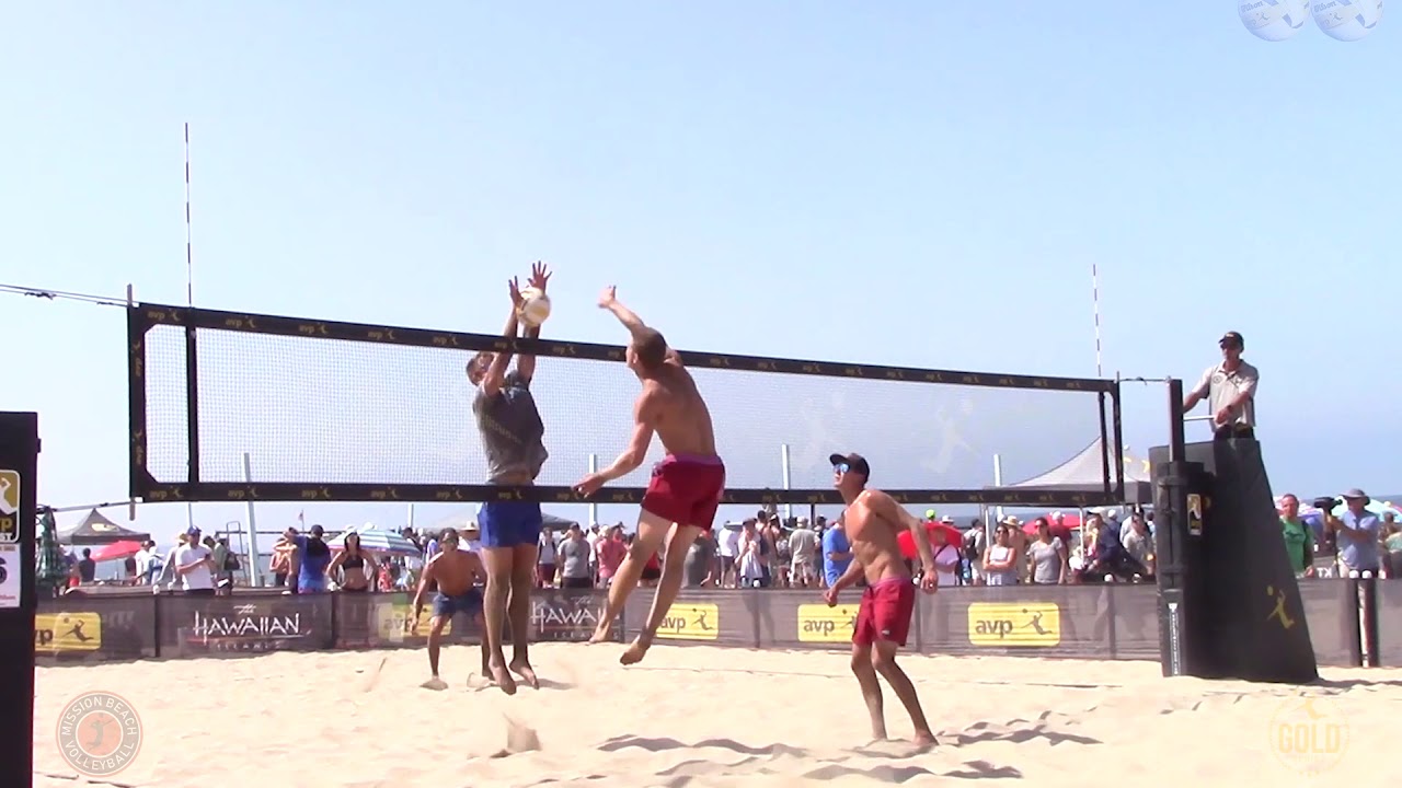 2019 AVP Manhattan Beach Open Drost & Frishman vs  Mewhirter & Paulis