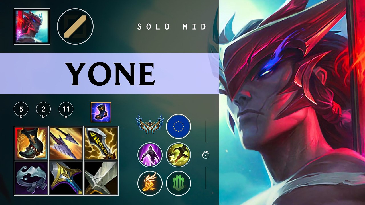 Yone Mid vs Annie - EUW Challenger Patch 26.04
