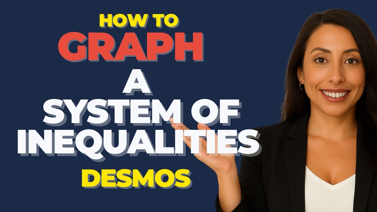 How to Graph a System of Inequalities with Desmos Graphing Calculator