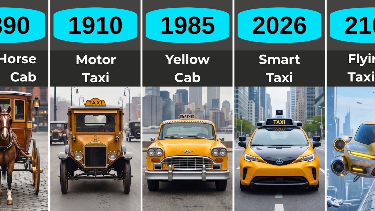 The Evolution of Taxis &mdash; 1550 to 2225