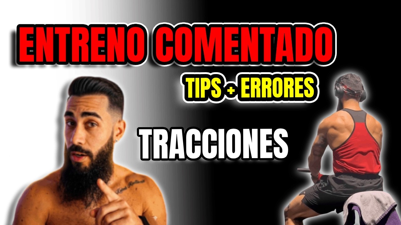 Cómo entreno TRACCIONES | Abdomen, bíceps, espalda y perfil de resistencia