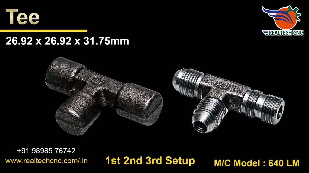 Tee | RealTech CNC Machine VD-257