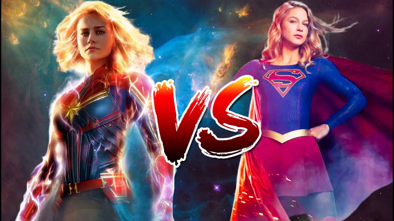Supergirl Vs Captain Marvel