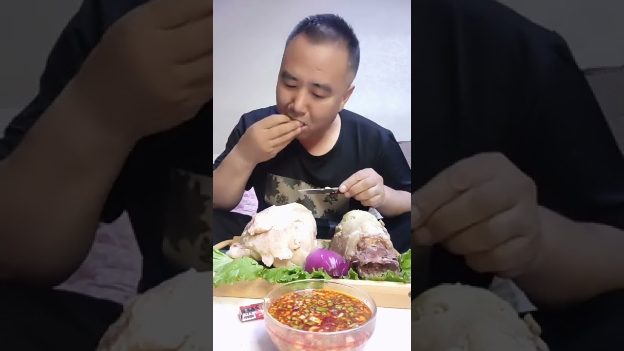 Sheep tail smells better  #chinesefood #eating #mukbang #asmr