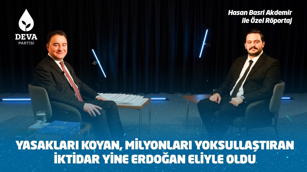 Yasaklar koymak milyonları yoksullaştırmak yine Erdoğan'la oldu I Hasan Basri Akdemir  Özel Röportaj