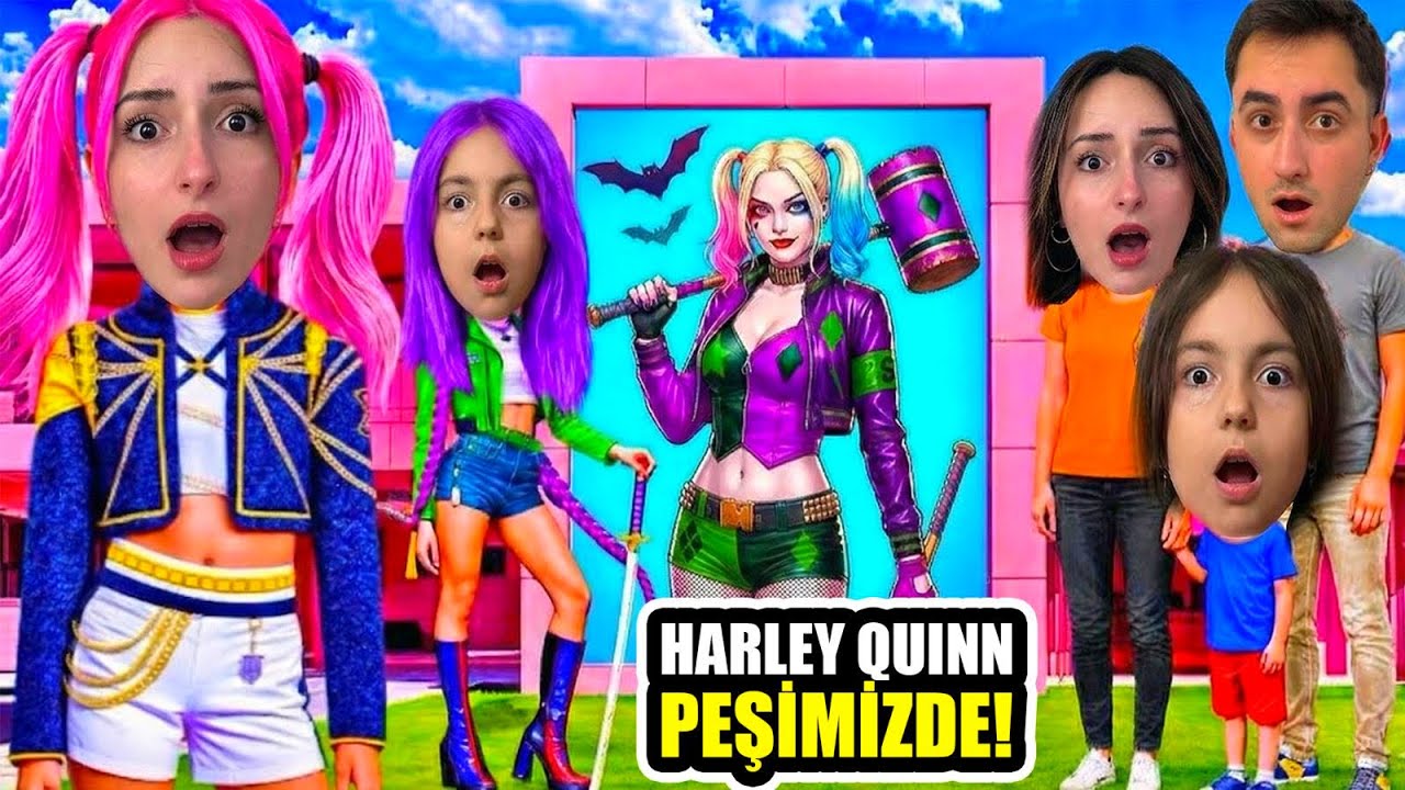 GECE 3’te HARLEY QUİİN PEŞİMDEN GİZLİCE EVE GELDİ ÇILDIRMIŞ !! ZEYNEP VE HİRANUR 