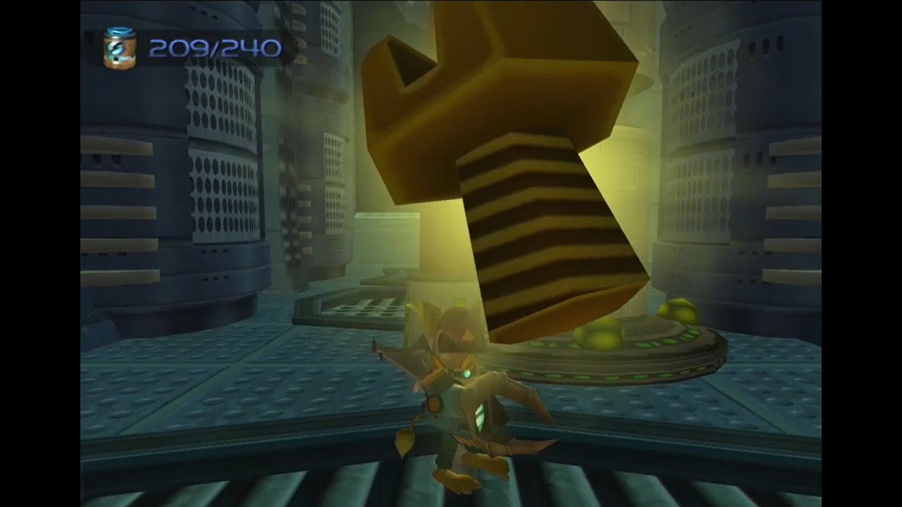 Ratchet and Clank Gemlik Base Gold Bolt (Need complete missions and skill point)