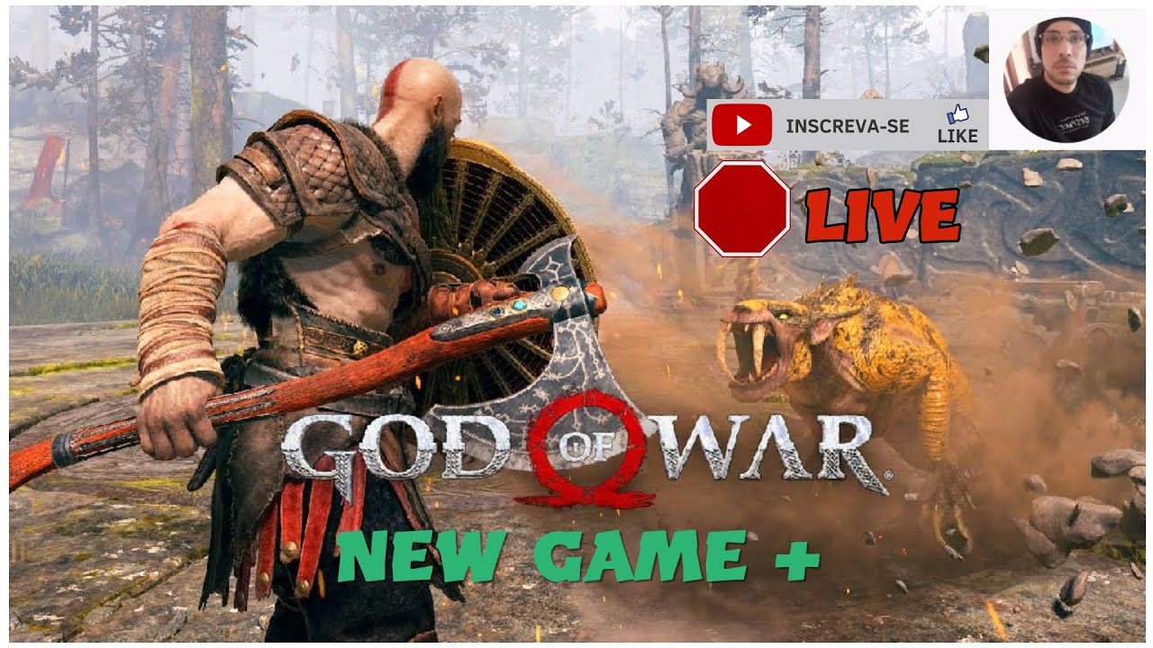 GOD OF WAR - NG+ ( LvL QGOW )  -  PTBR - PS4