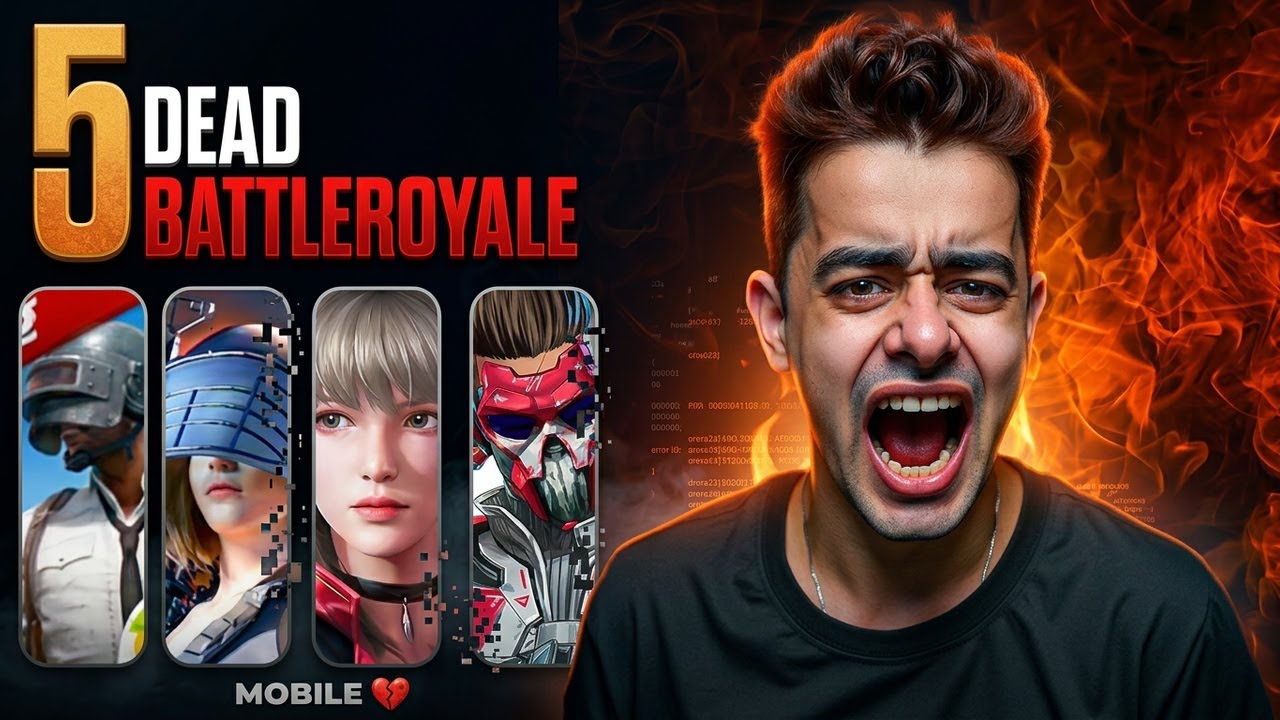 Top 5 Mobile Battle Royale Games That SHUT DOWN Forever 💔