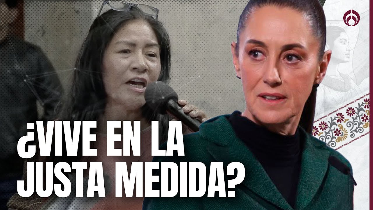 Reyna Haydee confronta a Sheinbaum por 