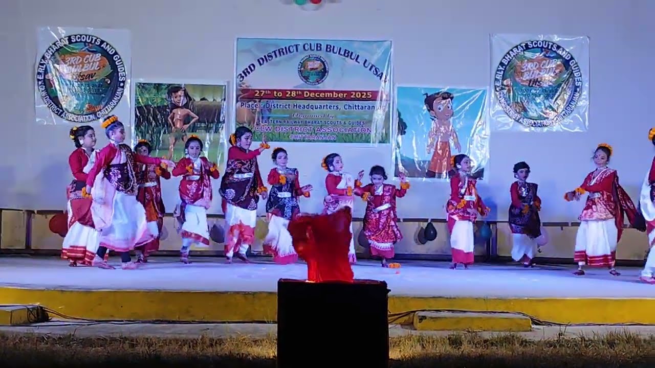 3nd Cub Bulbul Utsav | Flock Dance |  BSG | Chittaranjan | Dil Dosti India