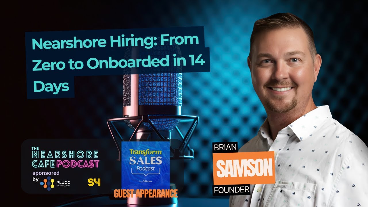 Nearshore Hiring: From Zero to Onboarded in 14 Days | 🎙 The Nearshore Cafe Podcast