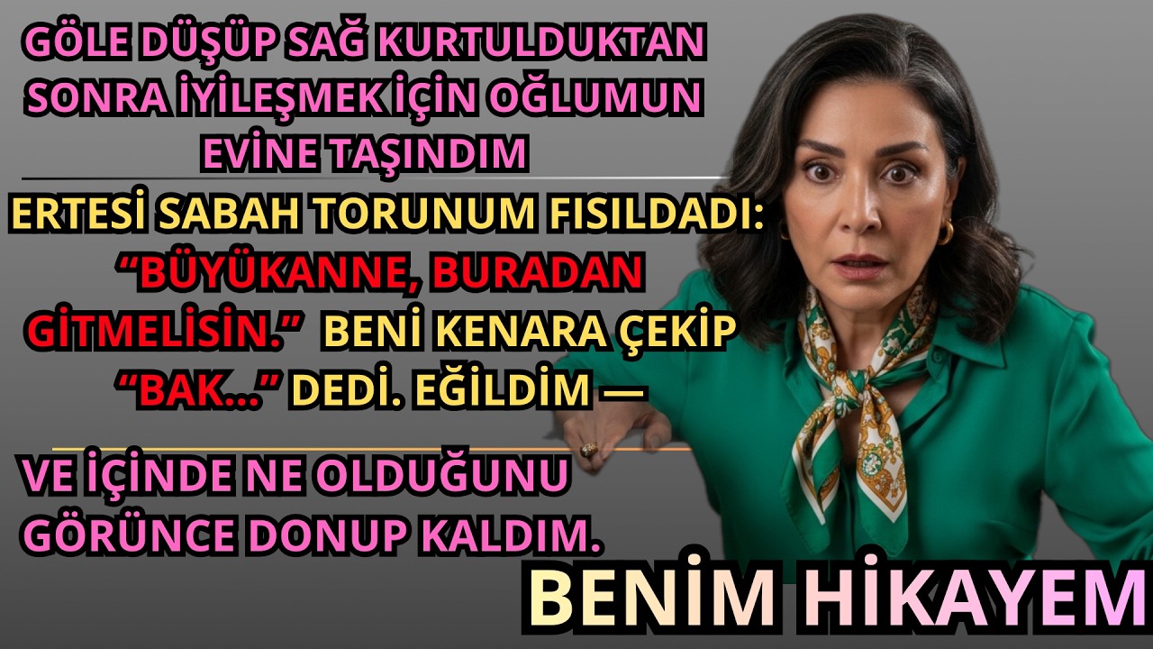 OĞLUMUN EVİNE TAŞINDIKTAN BİR GÜN SONRA TORUNUM FISILDADI: “BÜYÜKANNE, HEMEN GİT” — SONRA GÖRDÜM…
