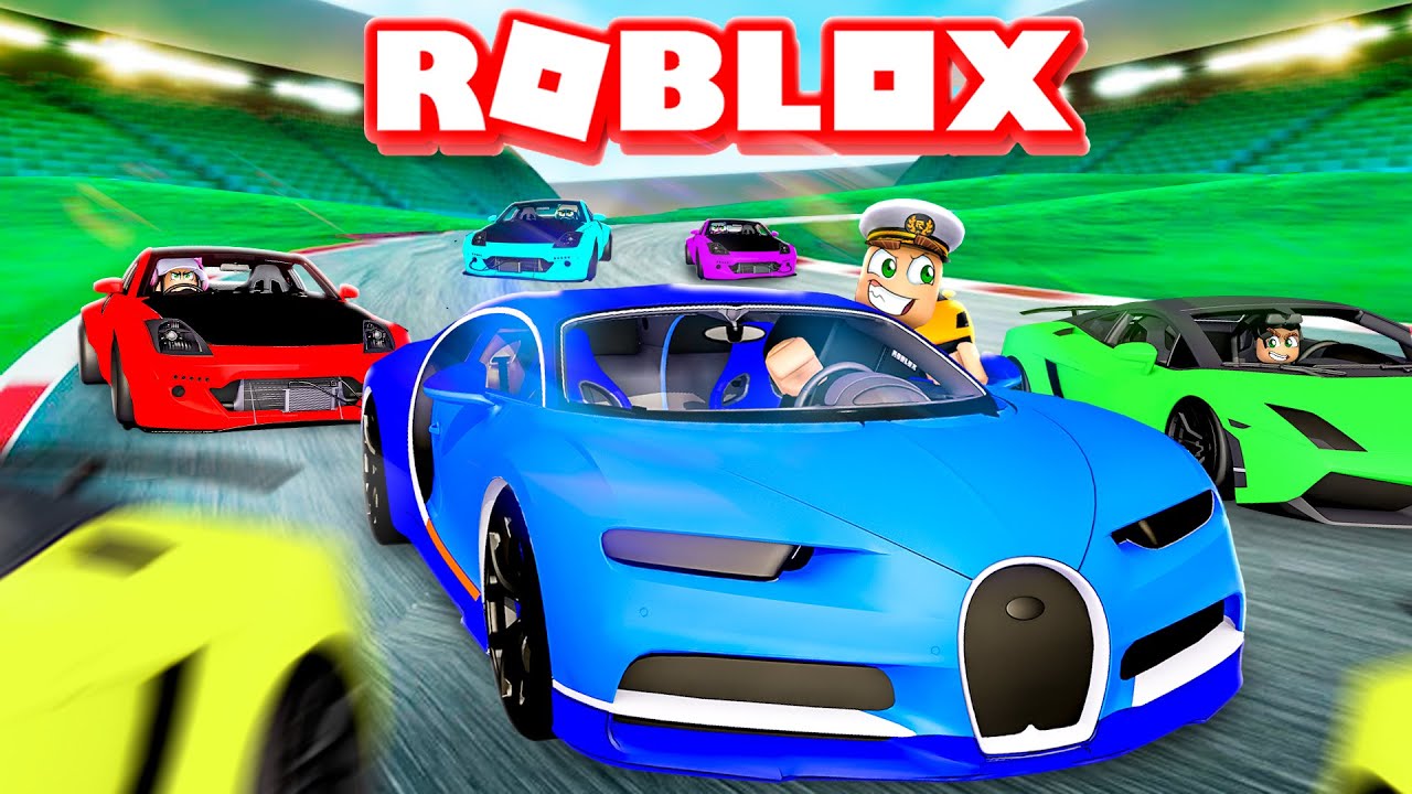 Racing with NEW SUPER CARS in ROBLOX