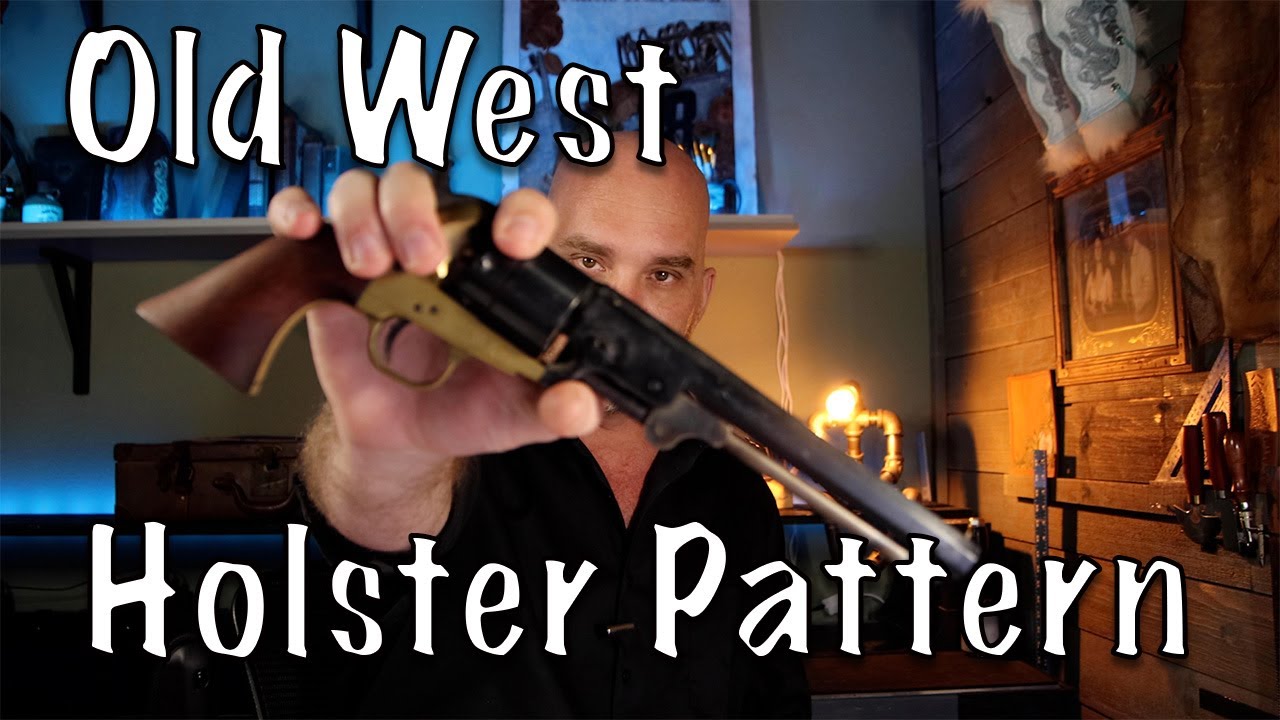 How to make a Holster Pattern for a Six Shooter