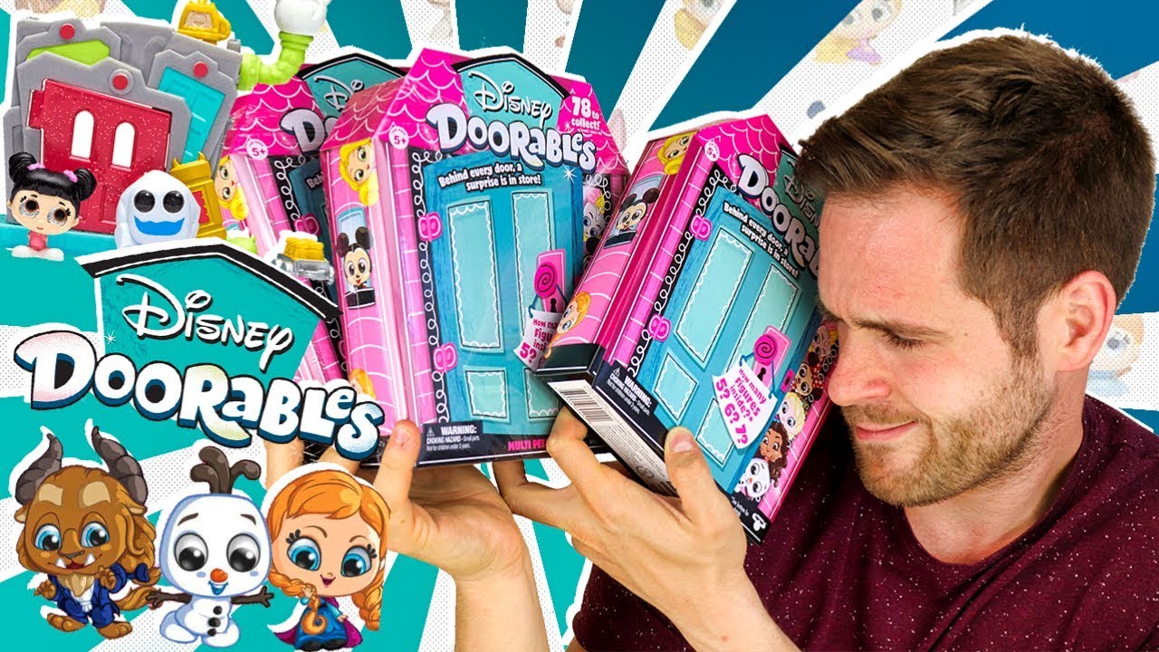 Disney Doorables Series 1 UNBOXING 3 MULTI PEEK PACKS en Pe Toys
