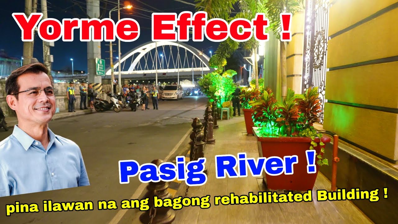 Yorme effect ! Pinailawan na ang bagong rehabiltated Building!Pasig River Binondo Manila Feb 19 2026
