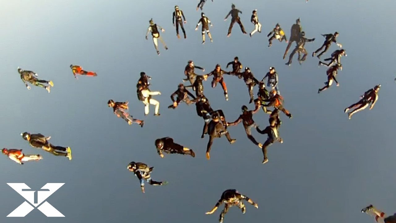 Skydive Record Attempt