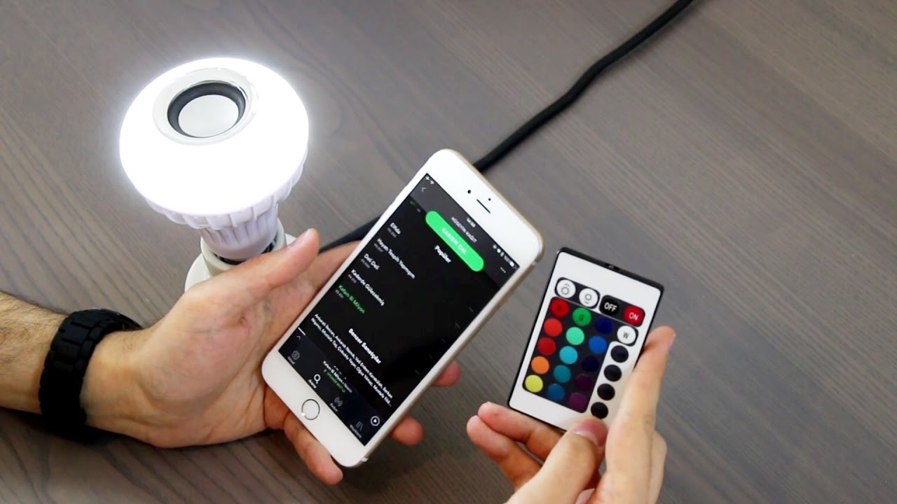 RC Bluetooth Hoparlörlü LED Lamba İncelemesi
