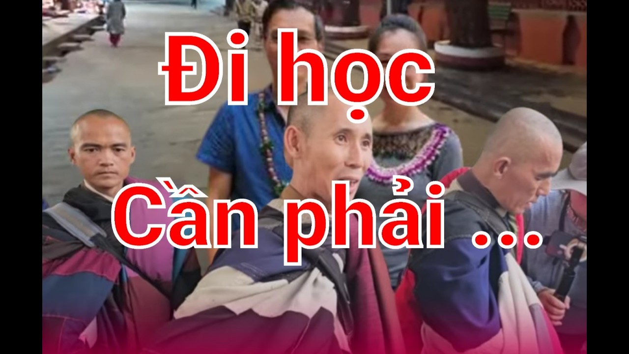 Đi học là tốt nhưng cần phải ....