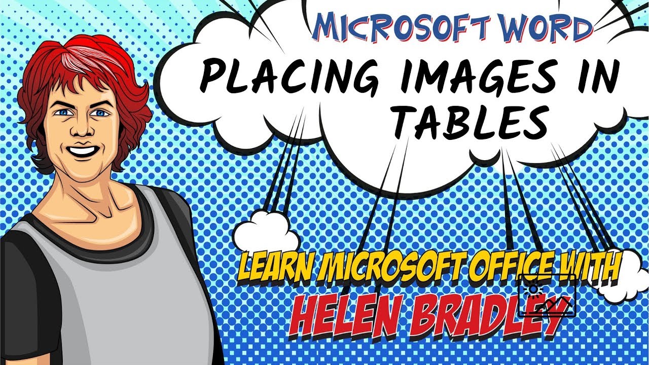 Word - Images in Tables - How to place & position pictures in Word Tables