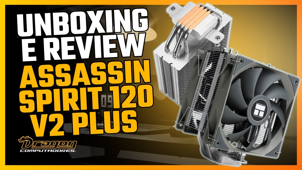 Thermalright Assassin Spirit 120 V2 Plus – UNBOX, REVIEW e MONTAGEM! ❄️